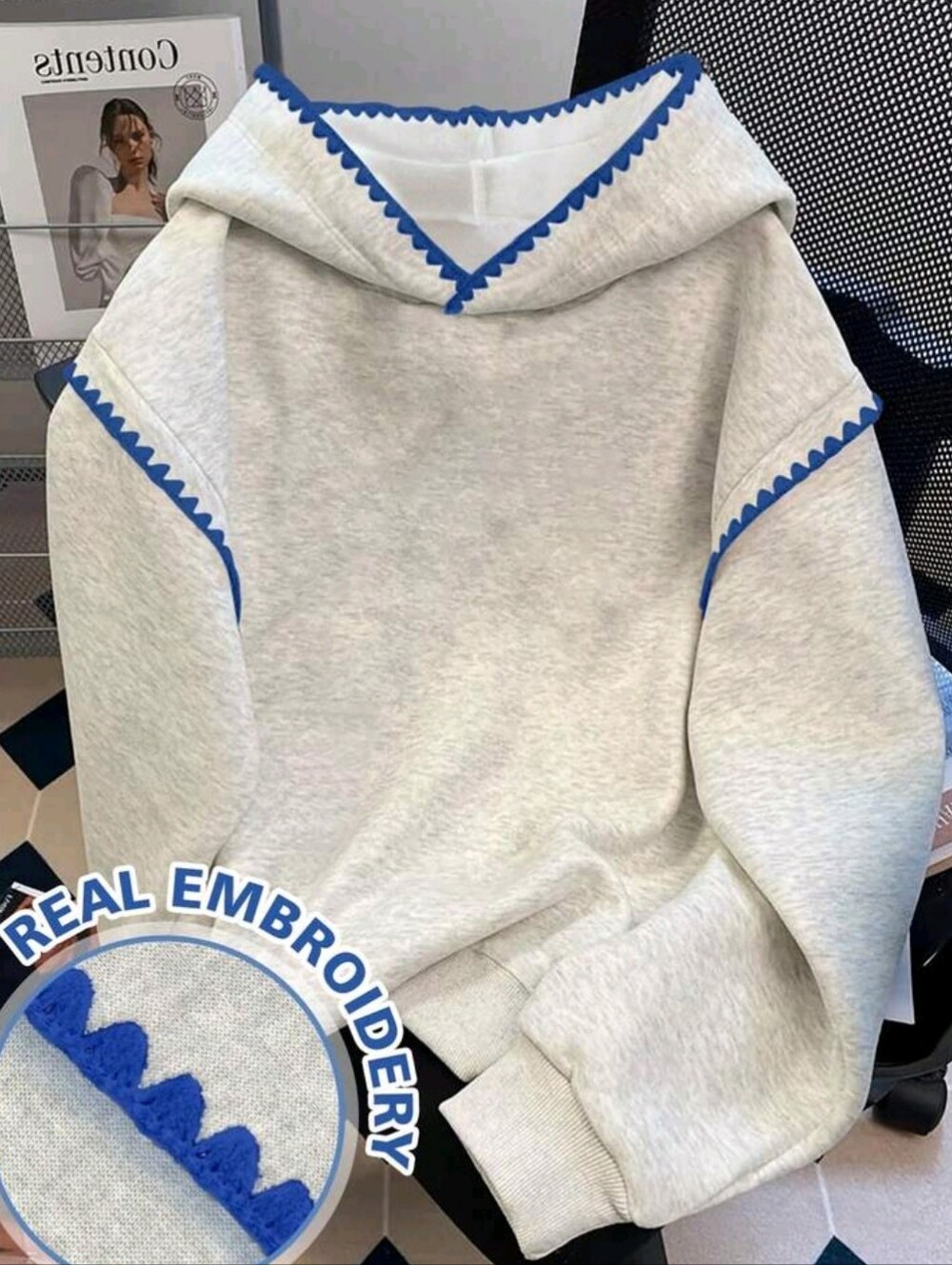 Women Sweatshirts Light Grey,Autumn,Casual Streetwear,Occasion